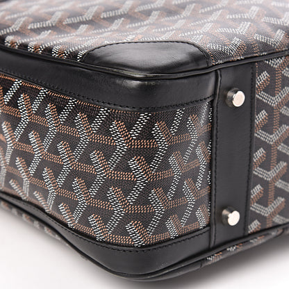 Goyard Goyardine Ambassade MM Briefcase Black 12 of 14