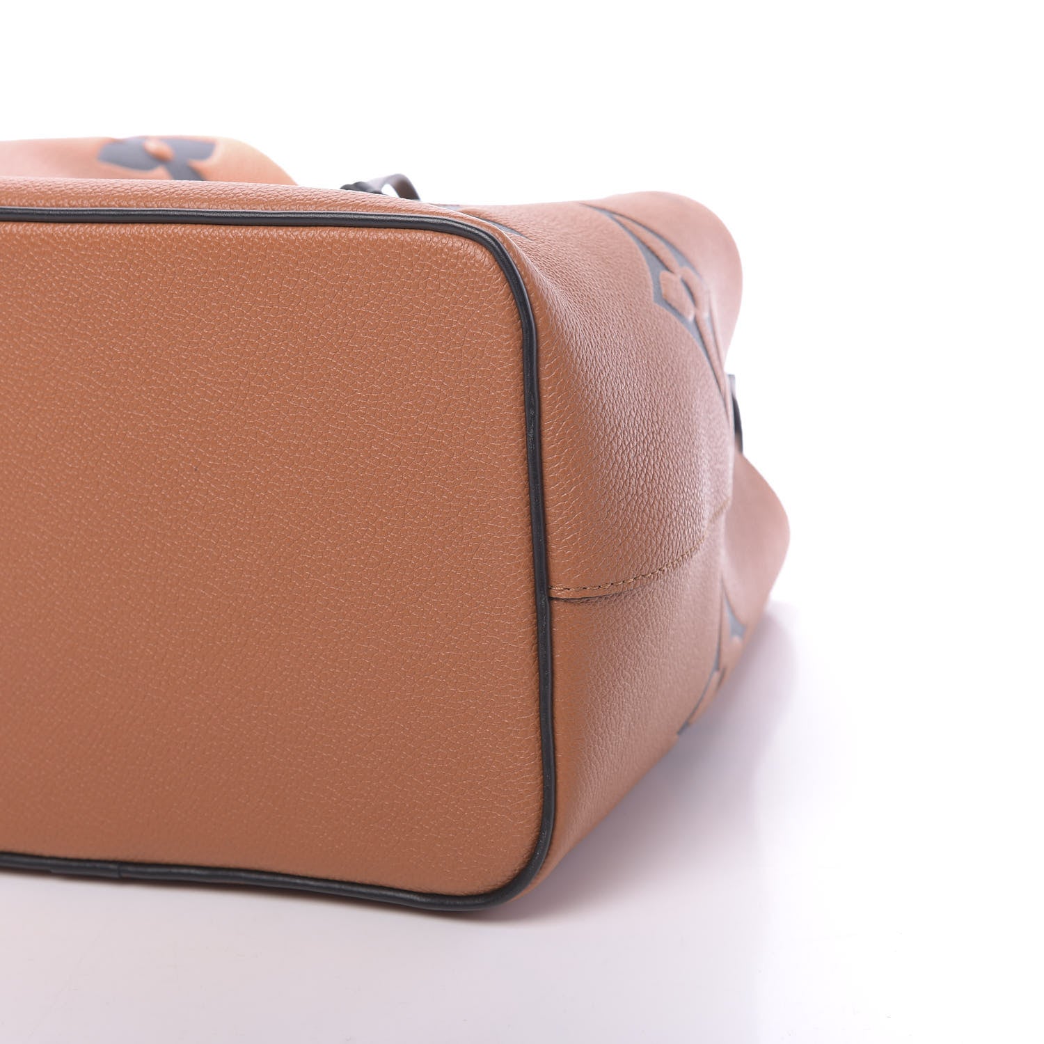 Louis Vuitton Empreinte Monogram Giant Crafty Neonoe MM Caramel Black 9 of 10