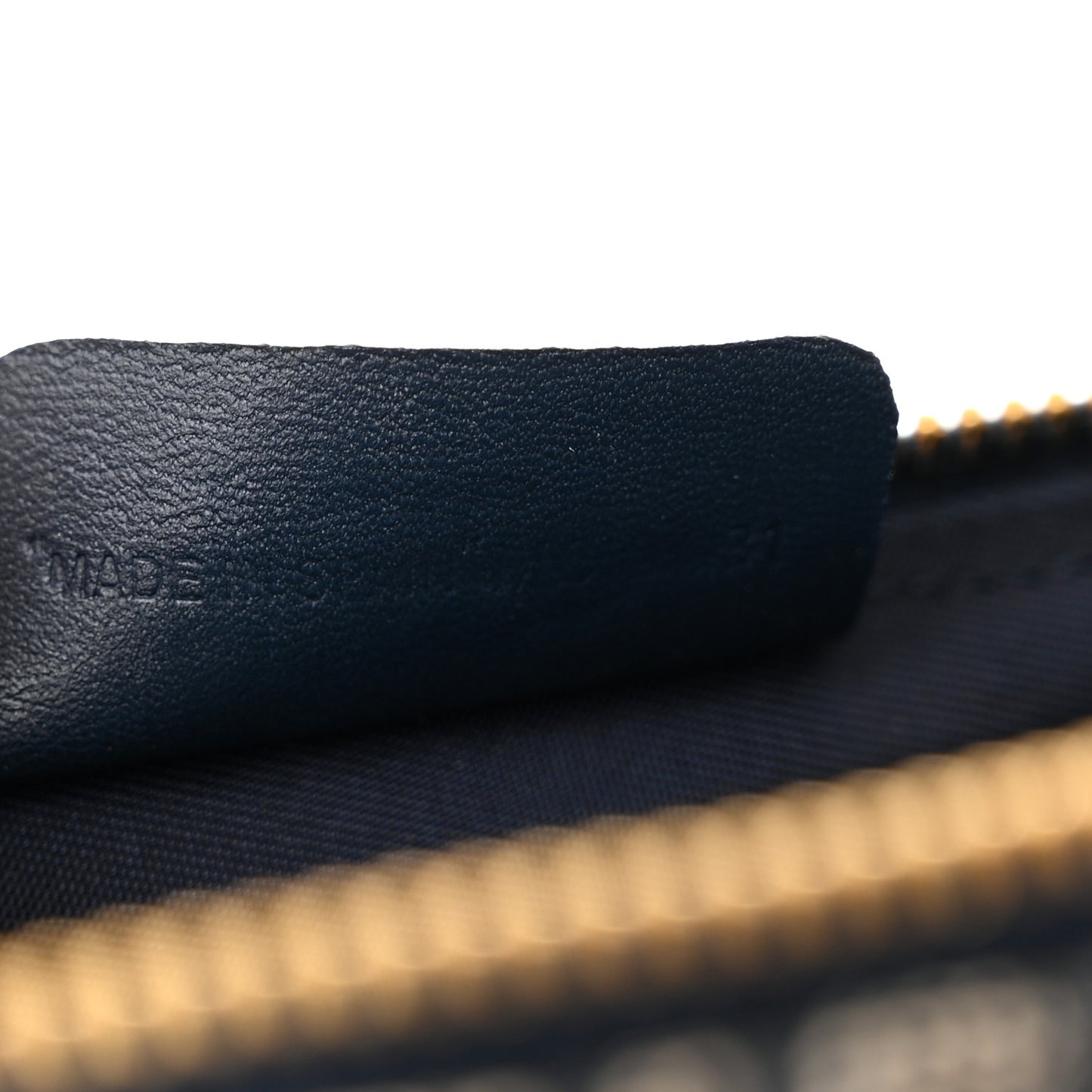 Monogram Mini Saddle Pochette Navy