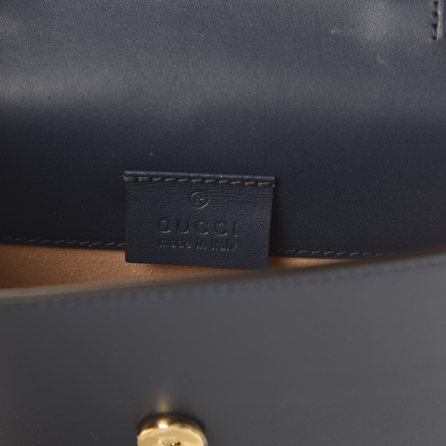 Calfskin Super Mini Sylvie Chain Shoulder Bag Blue