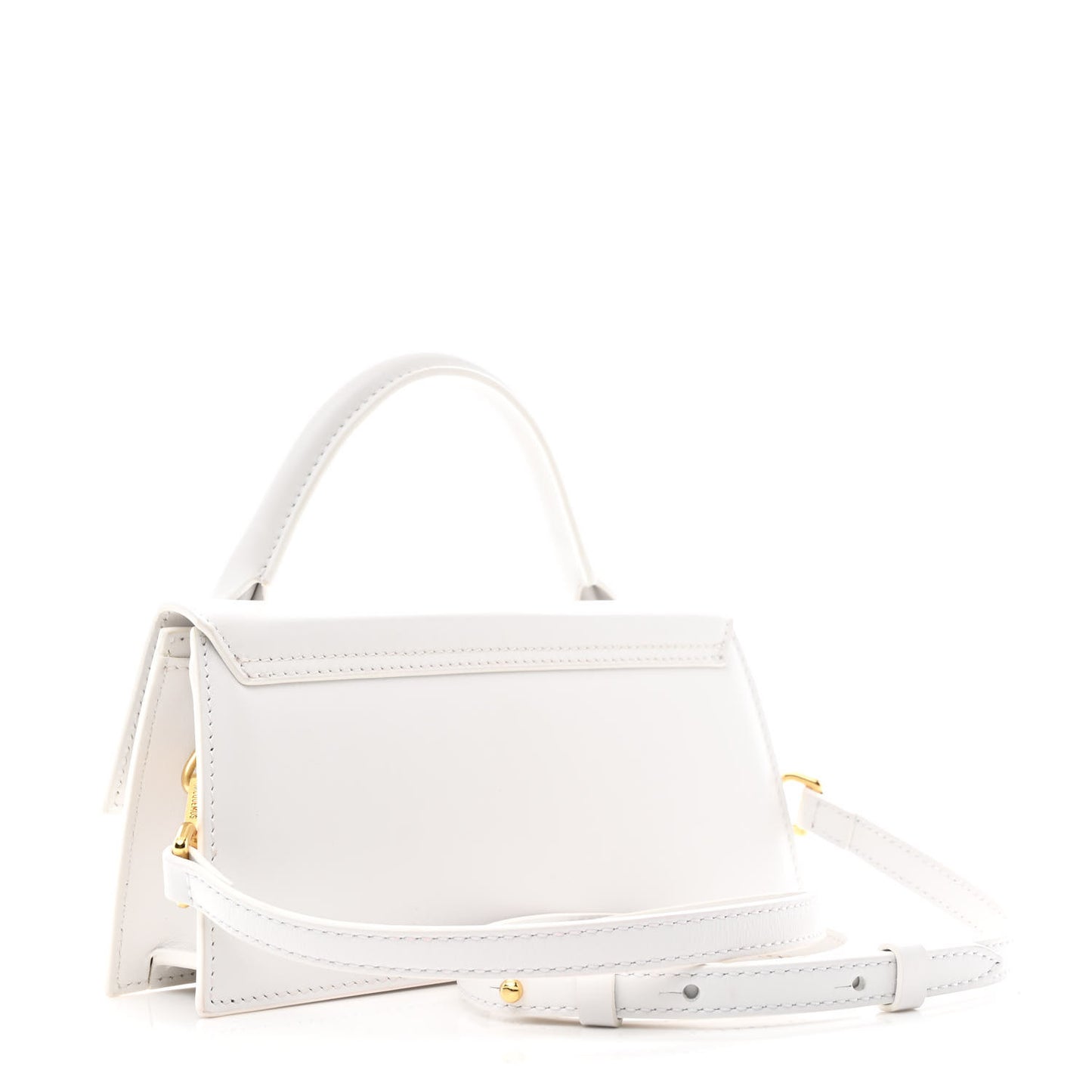 Smooth Calfskin Le Chiquito Long White