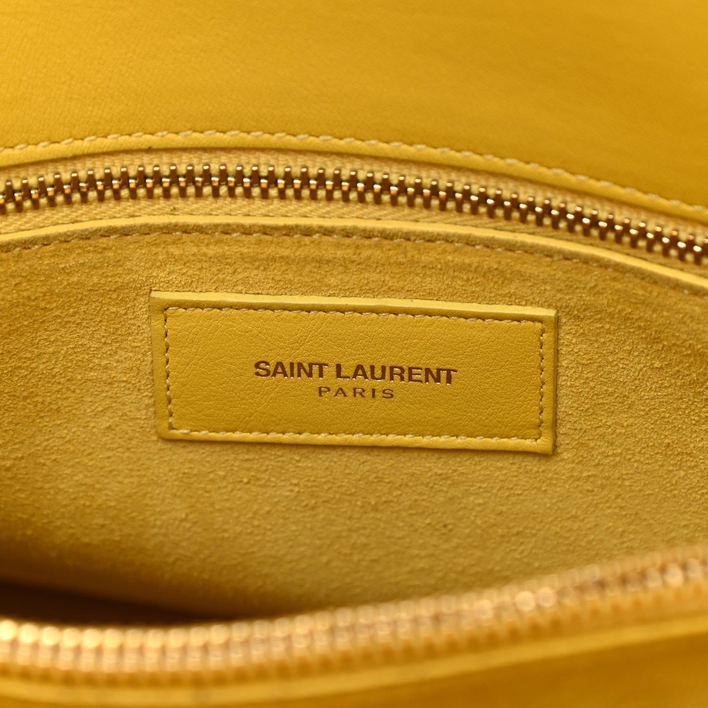 Calfskin Small Sac De Jour Bag Yellow