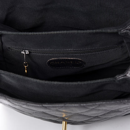 Chanel Caviar Quilted Backpack Black 6 of 13