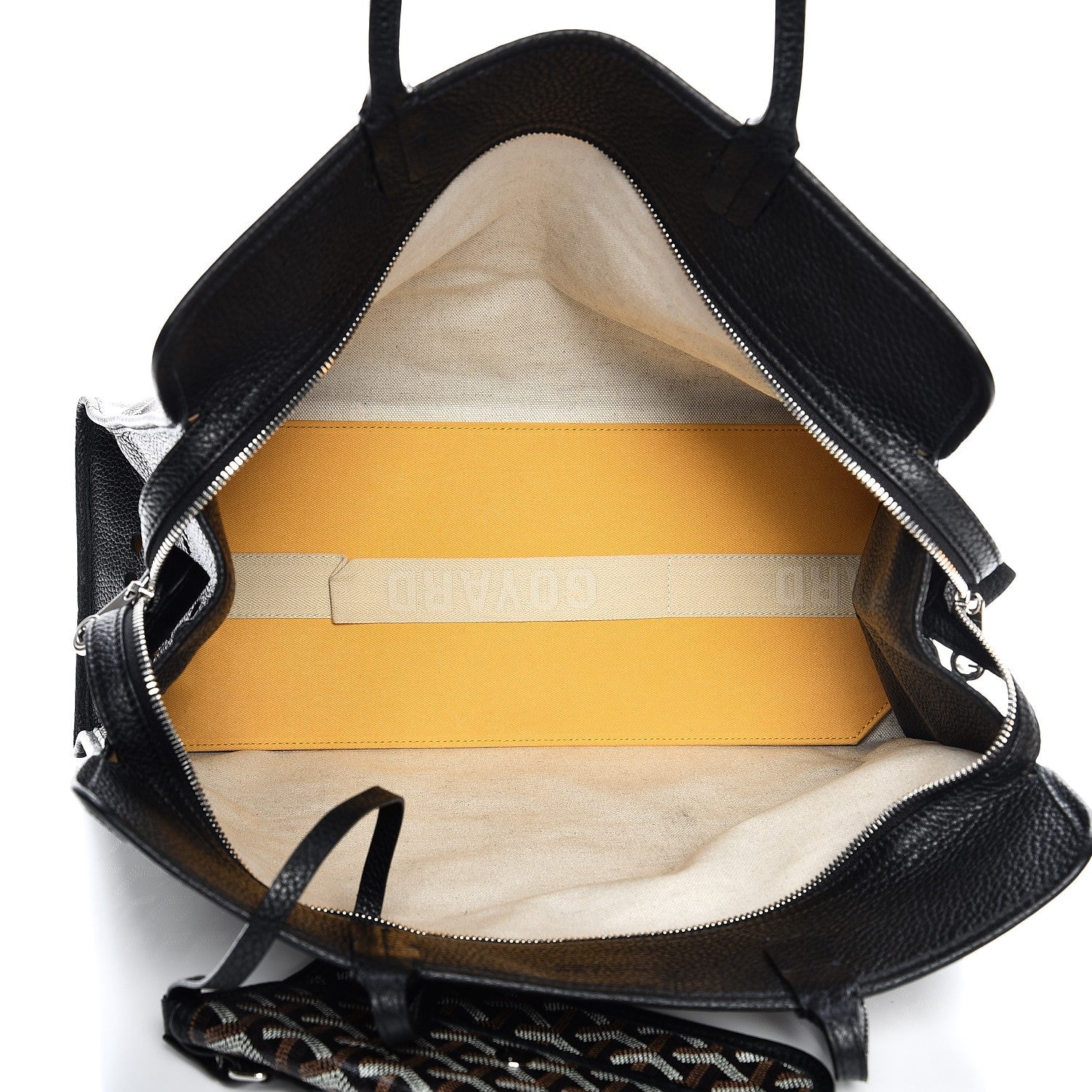 Goyard Goyardine Sac Hardy Pet Carrier PM Black 15 of 19