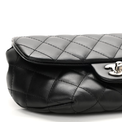Chanel Calfskin Quilted CC Uniform Flap Belt Bag Black 10 of 11