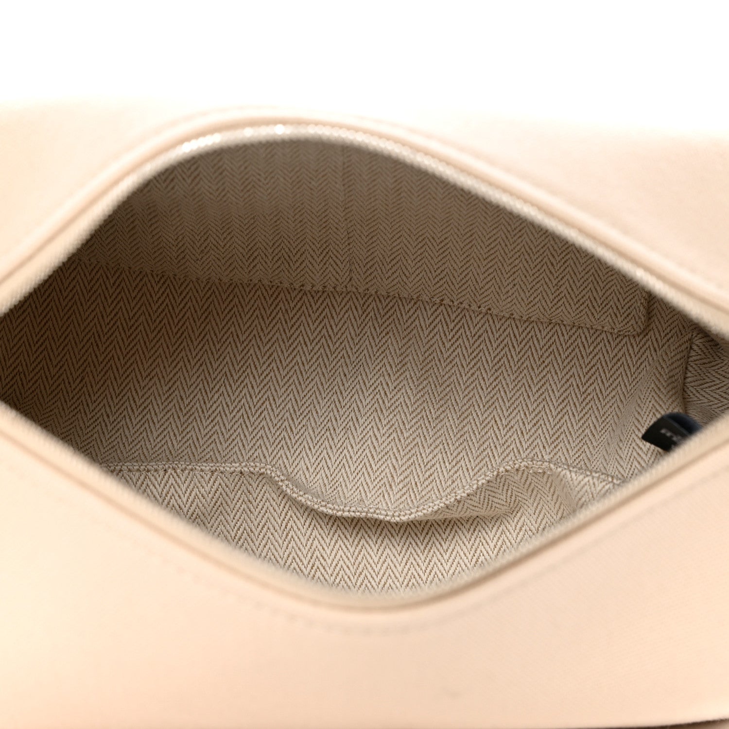 Hermes Canvas Small Bride-A-Brac Pouch Natural 5 of 6