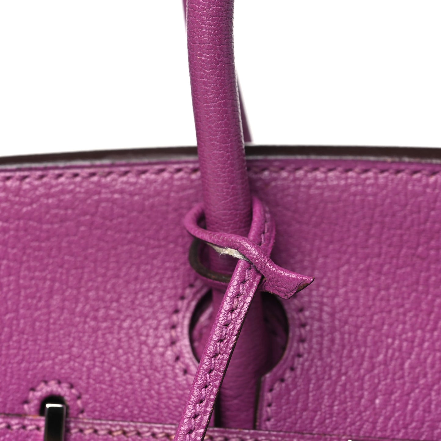 Chevre Mysore Birkin 30 Cyclamen