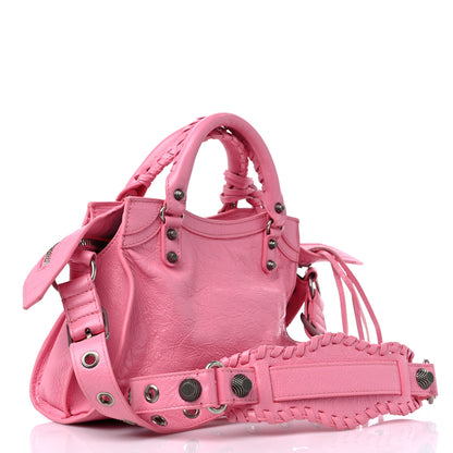 Balenciaga Agneau Arena Neo Cagole Handbag XS Sweet Pink 4 of 11