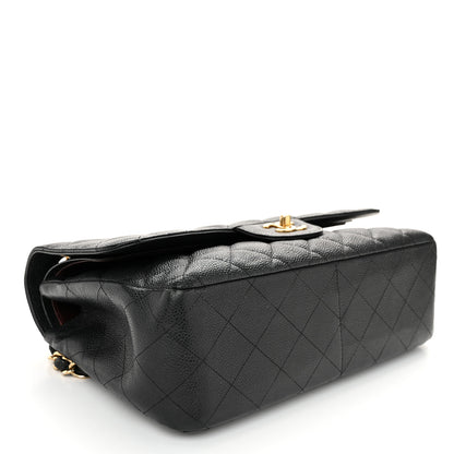 Chanel Caviar Quilted Jumbo Double Flap Black 4 of 11