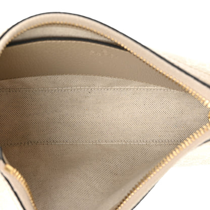 Gucci GG Supreme Monogram Textured Dollar Calfskin Small Ophidia Hobo Beige Mystic White Oatmeal 5 of 12