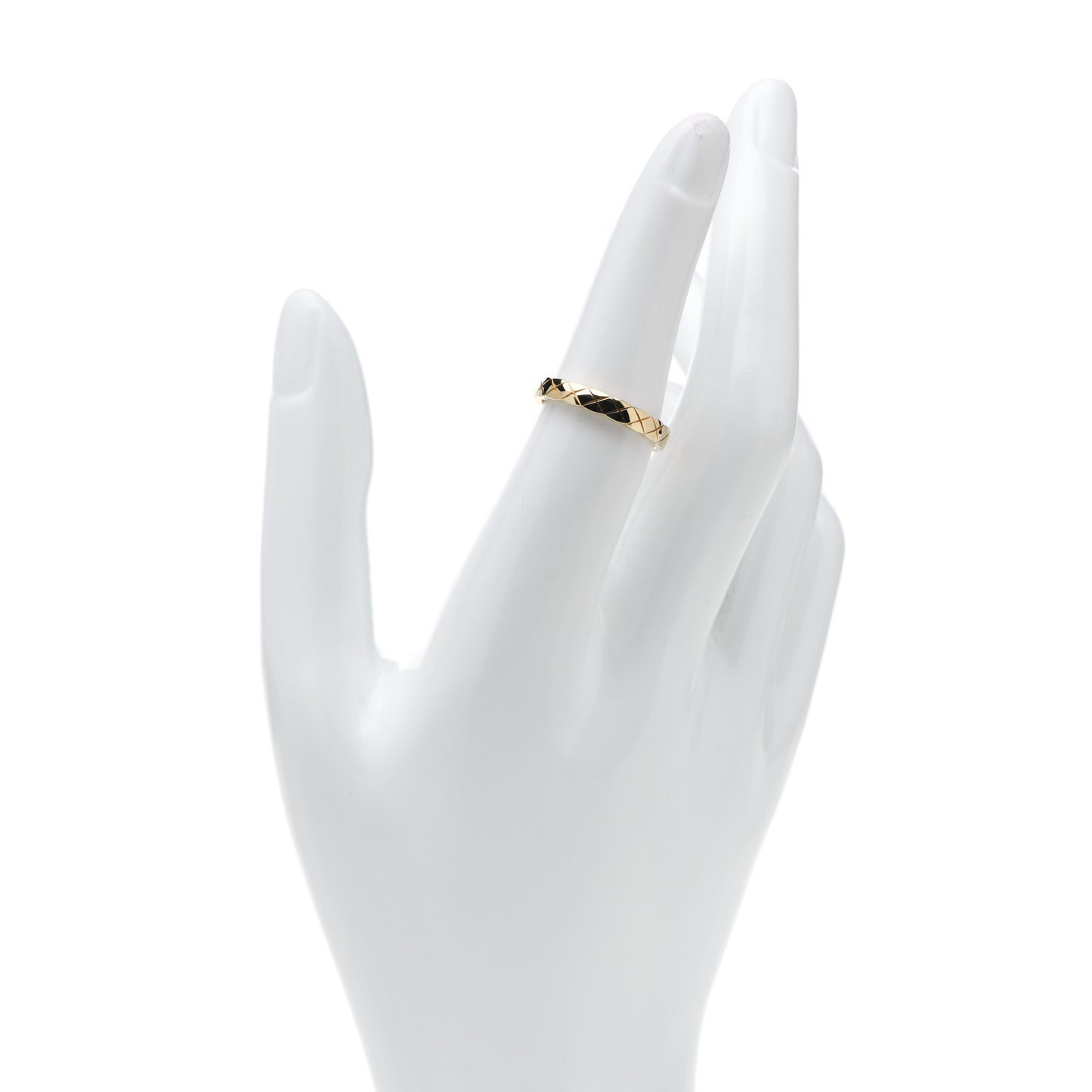 18K Yellow Gold Mini Coco Crush Ring 53 6.25