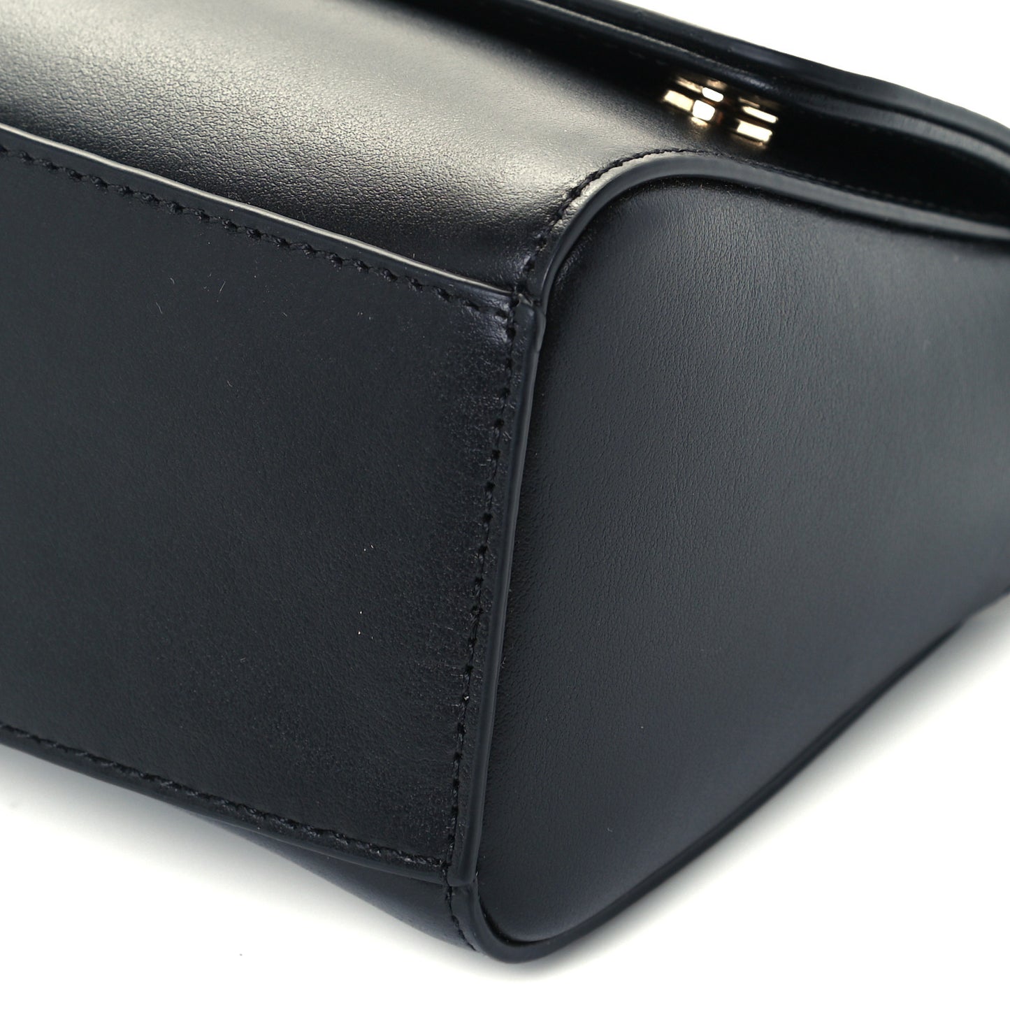 Nappa Micro Miss Sicily Satchel Black