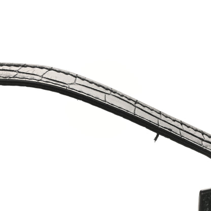 Saint Laurent Calfskin Crocodile Embossed Nano Sac De Jour Black 11 of 12