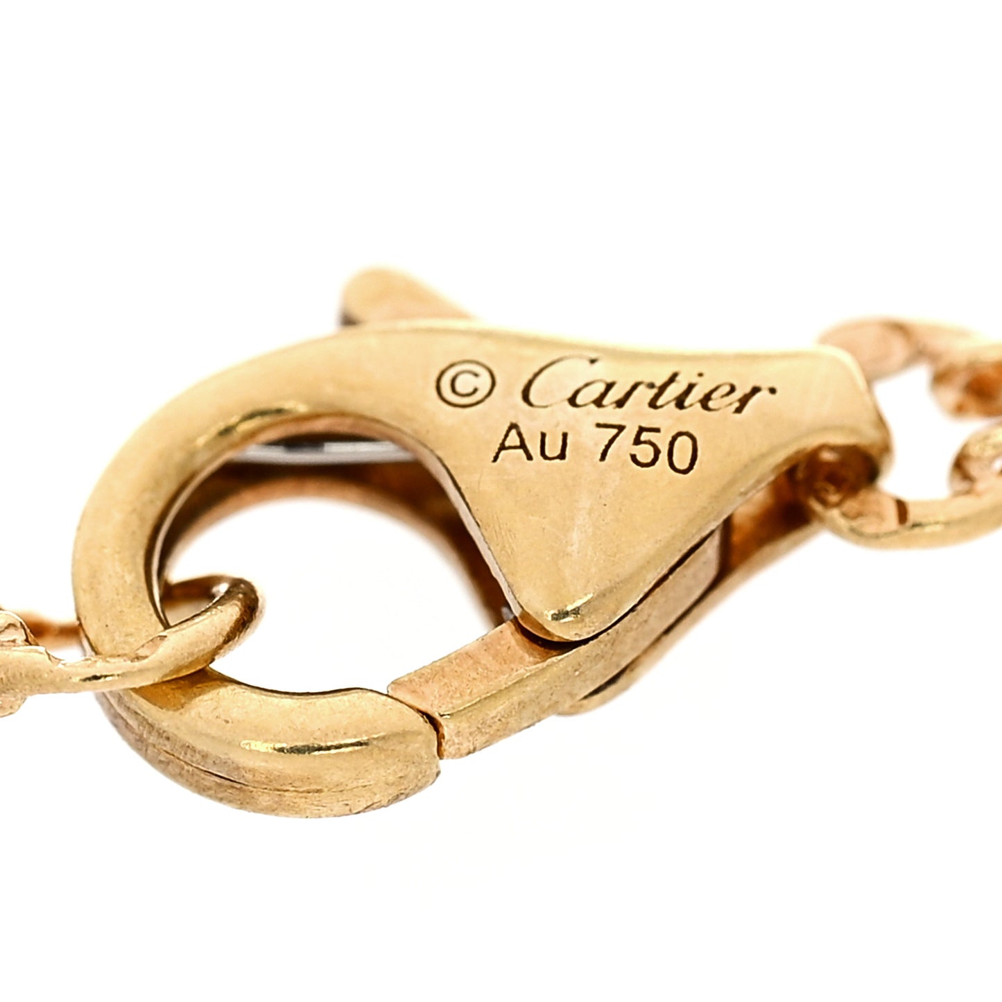 18K Yellow Gold Diamond Love Bracelet