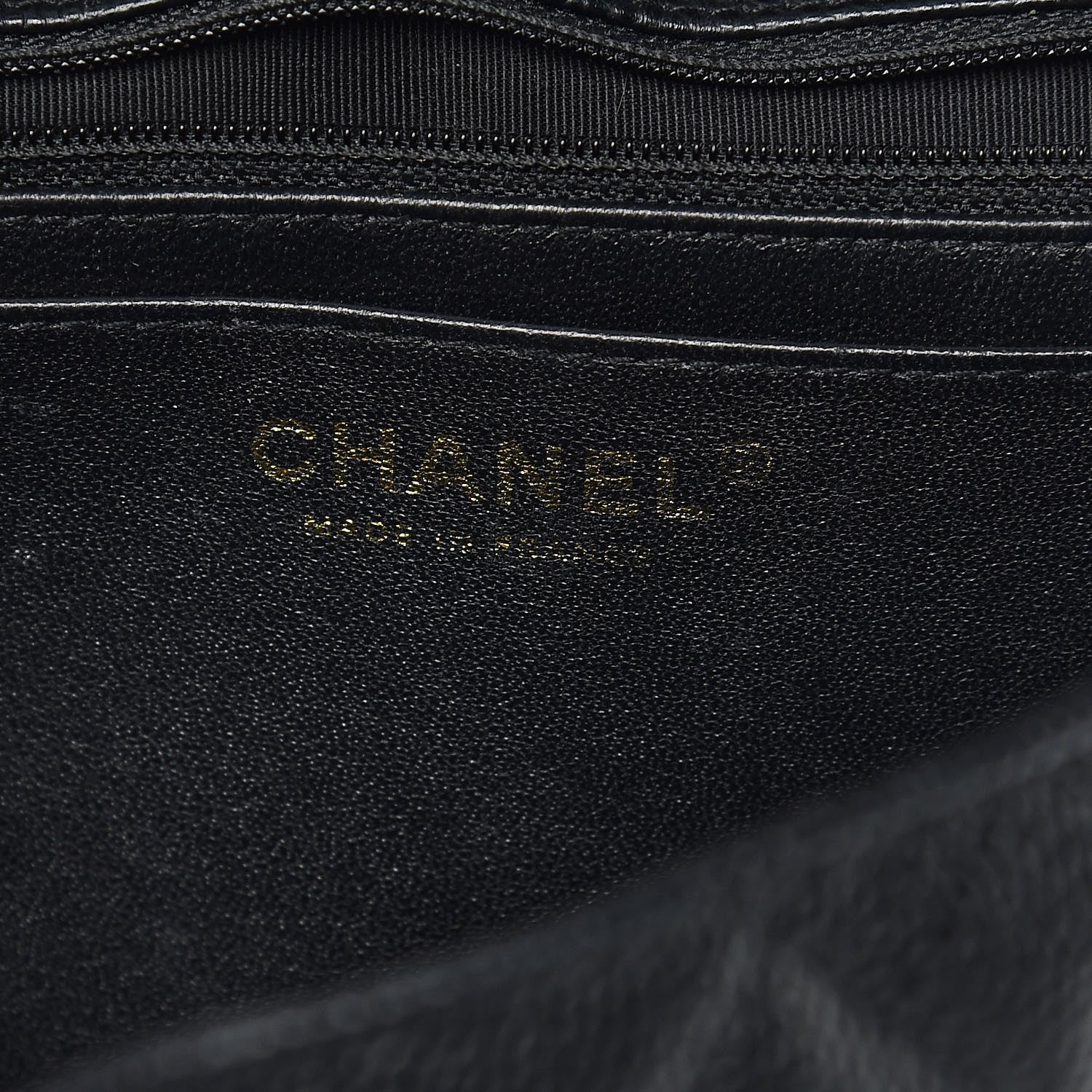 Chanel Caviar Quilted Jumbo Single Flap Black 9 of 14