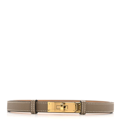 Hermes Epsom Kelly Belt Etoupe 1 of 4