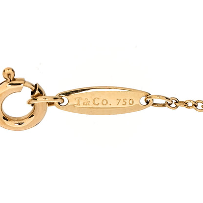 Tiffany 18K Yellow Gold Diamond .08ct Elsa Peretti Diamonds by the Yard Bracelet 3 of 4