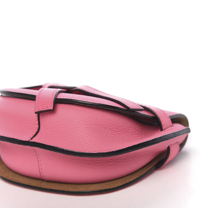 Loewe Grained Calfskin Mini Gate Crossbody Bag Wild Rose 8 of 9