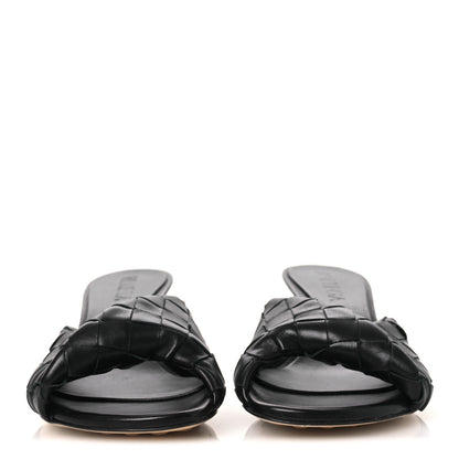 Bottega Veneta Nappa Intrecciato Blink Mule Sandals 39.5 Black 3 of 10