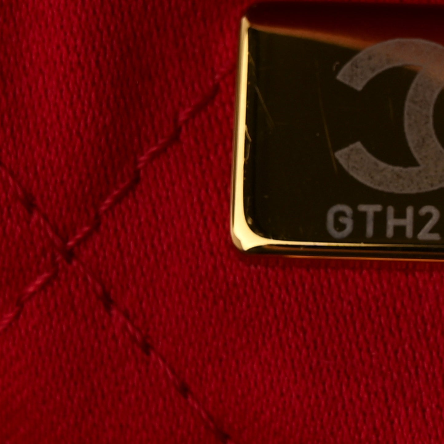 Shiny Calfskin Quilted Small Chanel 22 Red