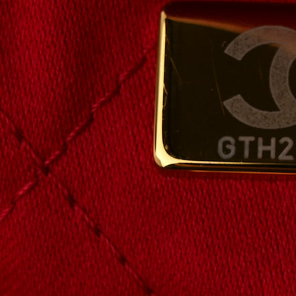 Chanel Shiny Calfskin Quilted Small Chanel 22 Red 8 of 12