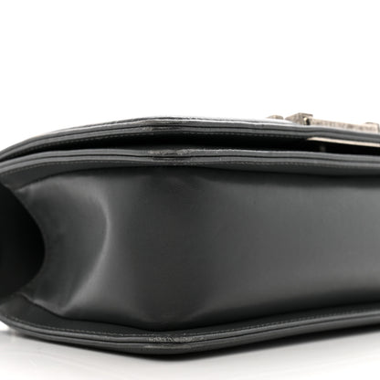 Chanel Calfskin Quilted Small Boy Flap Dark Grey 9 of 15