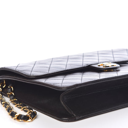 Chanel Lambskin Quilted Medium Single Flap Black 5 of 14