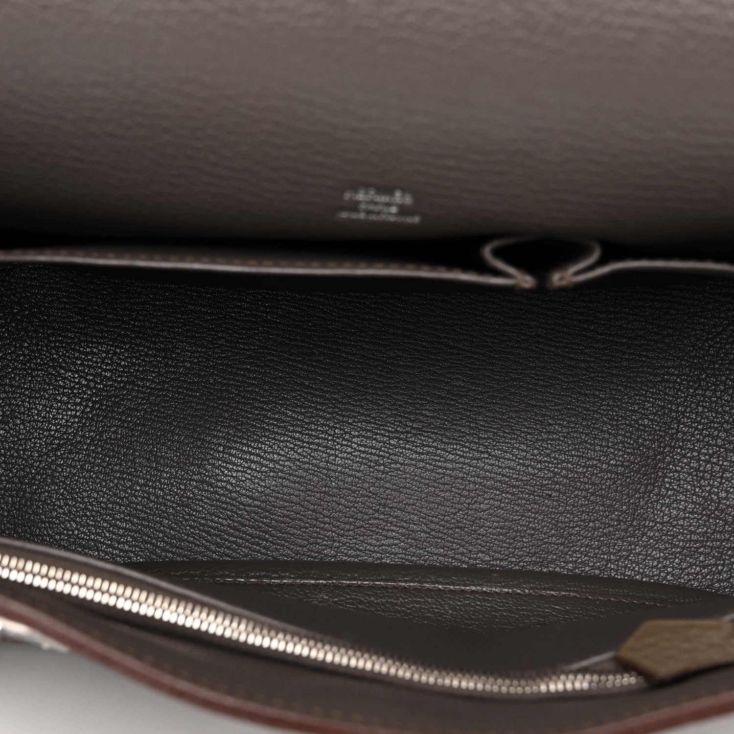 Hermes Taurillon Clemence Jypsiere 28 Gris Tourterelle 5 of 12