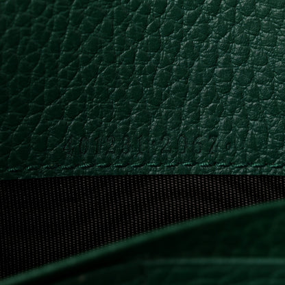 Gucci Calfskin Mini Dionysus Chain Wallet Emerald 7 of 10