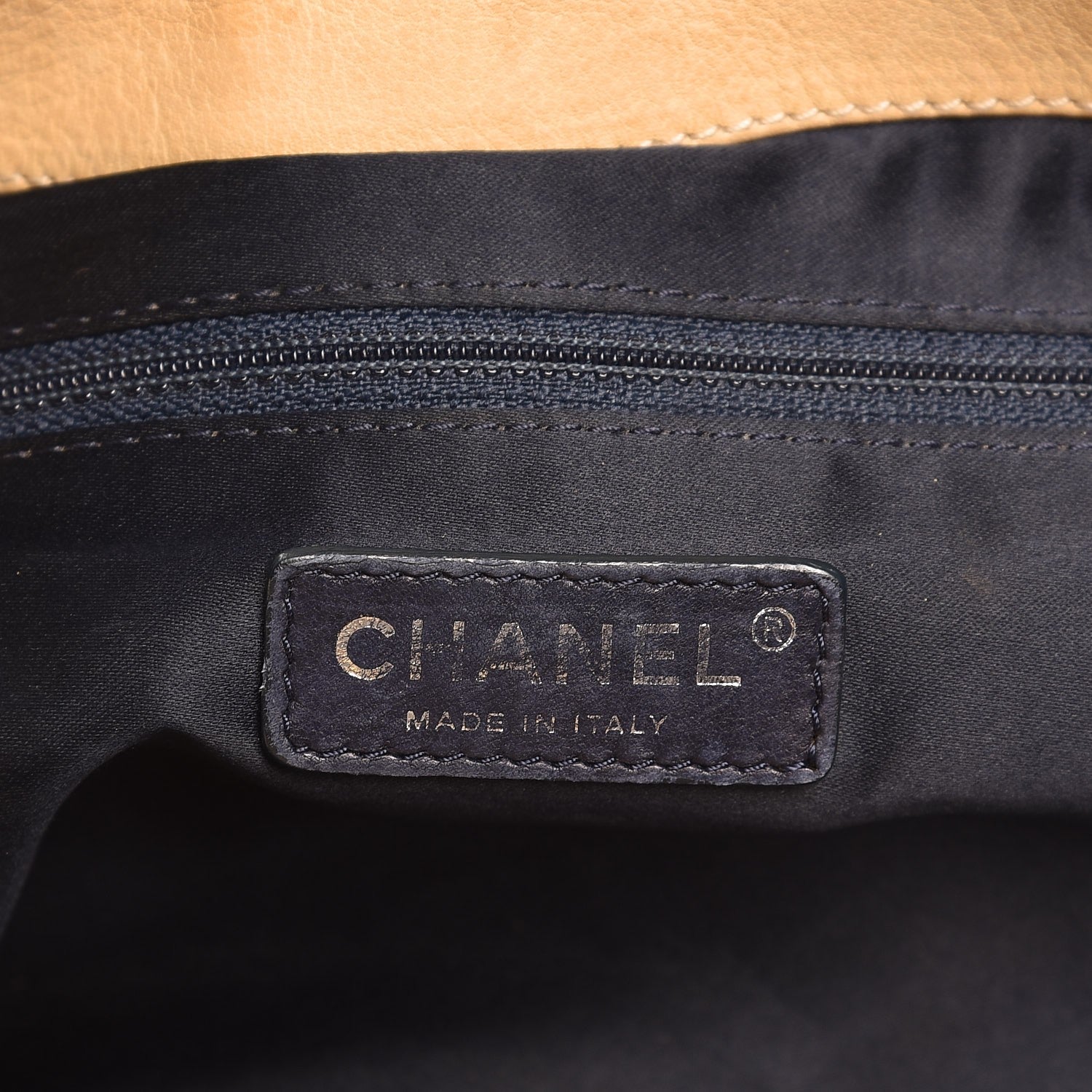 Chanel Lambskin Edgy Large Hobo Beige 6 of 14
