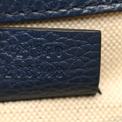 Gucci Dollar Calfskin Crystal Mini Dionysus Shoulder Bag Blue Agata Montana Sapphire 7 of 13