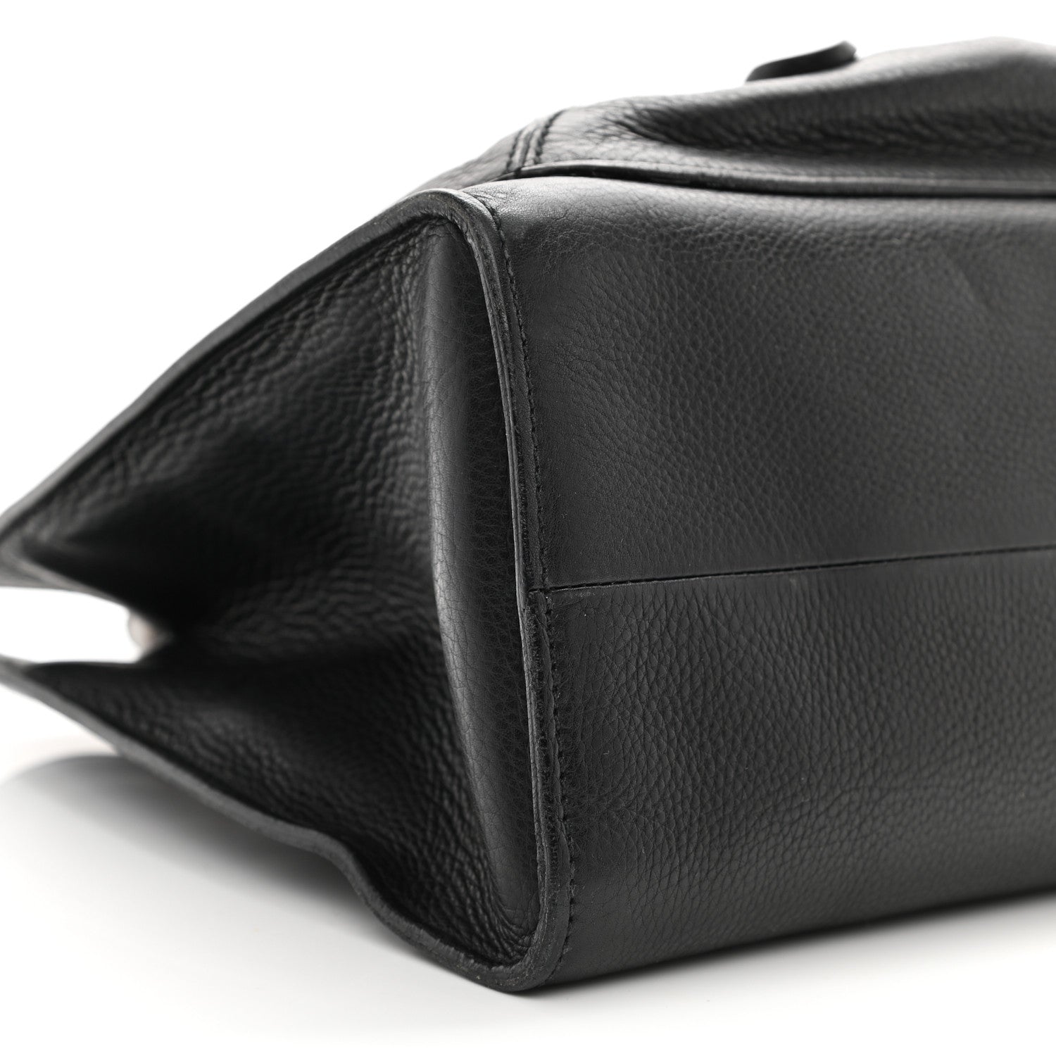 Gucci Calfskin Bamboo Handle Tote Black 9 of 13