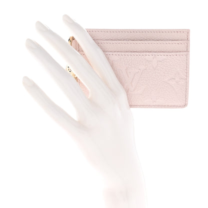 Louis Vuitton Empreinte Monogram LV Charms Card Holder Snowy Pearl 2 of 7