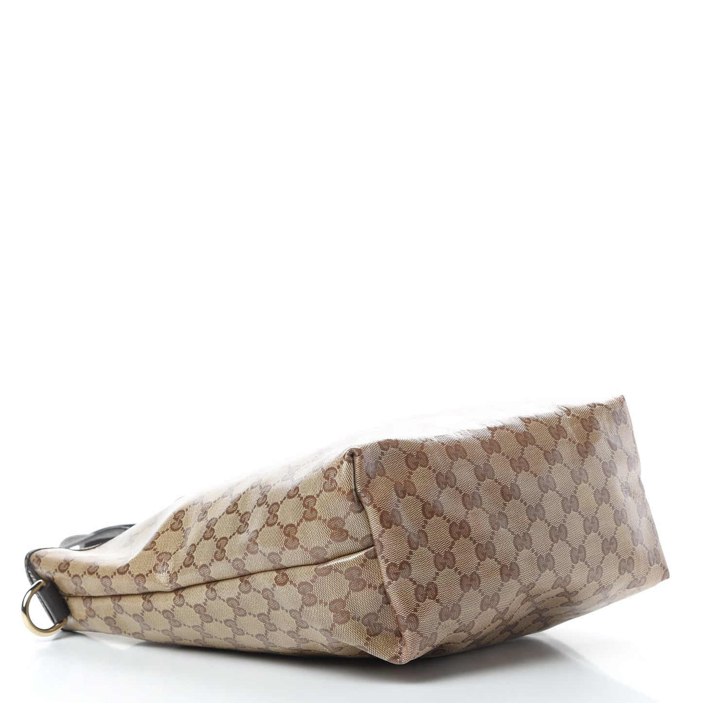 Crystal Monogram Joy Tote Dark Brown