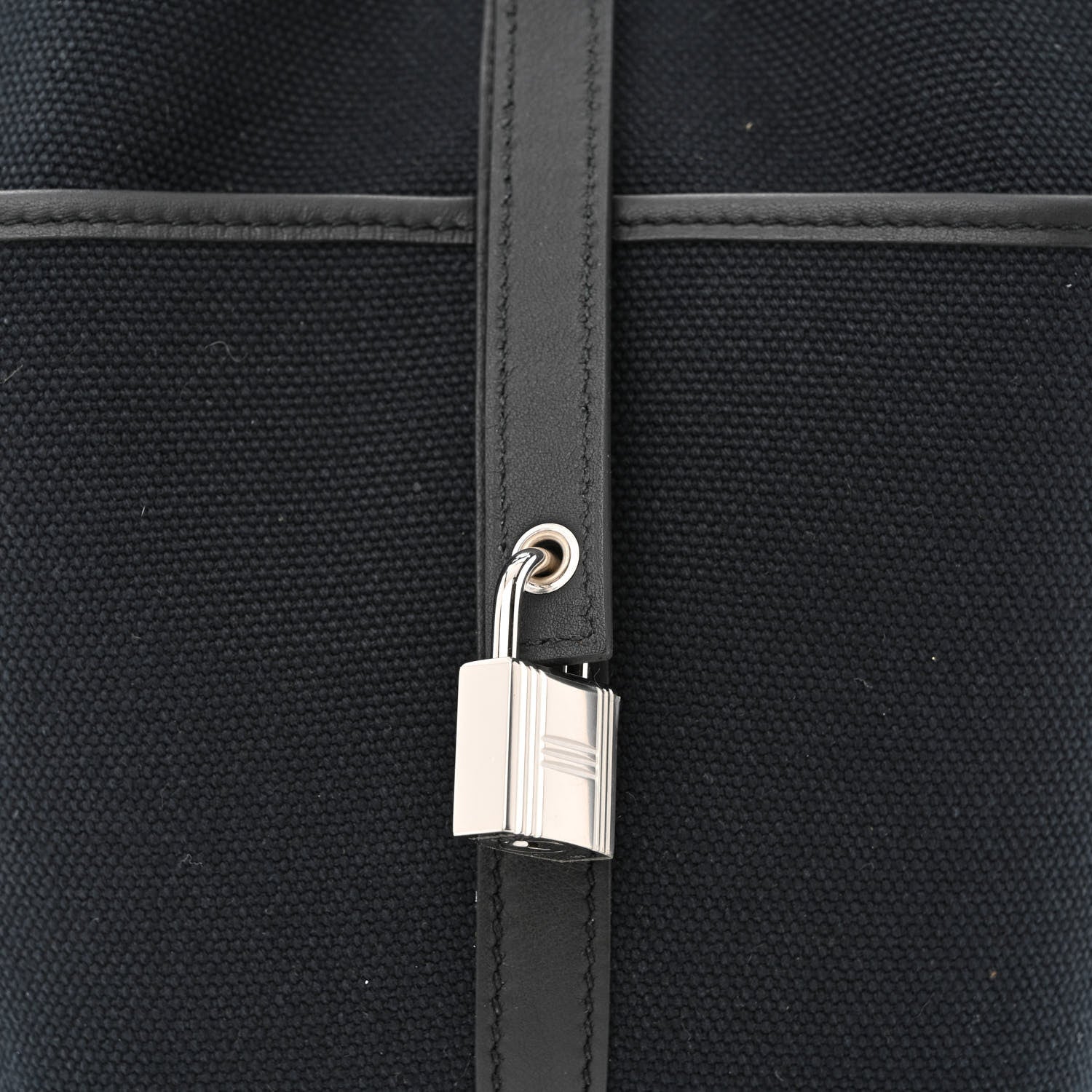 Hermes Toile Goeland Swift Cargo Picotin Lock 18 Black 8 of 11