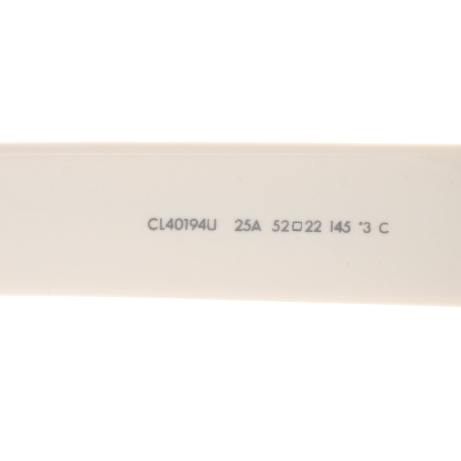 Celine Acetate Triomphe 01 Sunglasses CL 40194U White 6 of 7