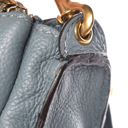 Chloe Calfskin Medium Marcie Satchel Cloudy Blue 14 of 14