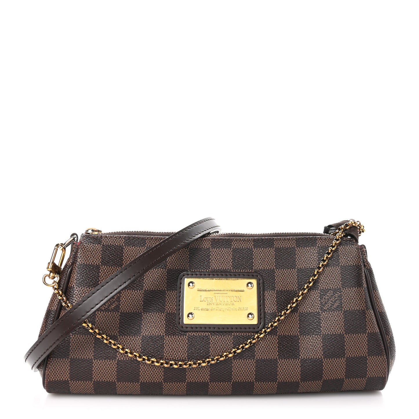Damier Ebene Eva Clutch