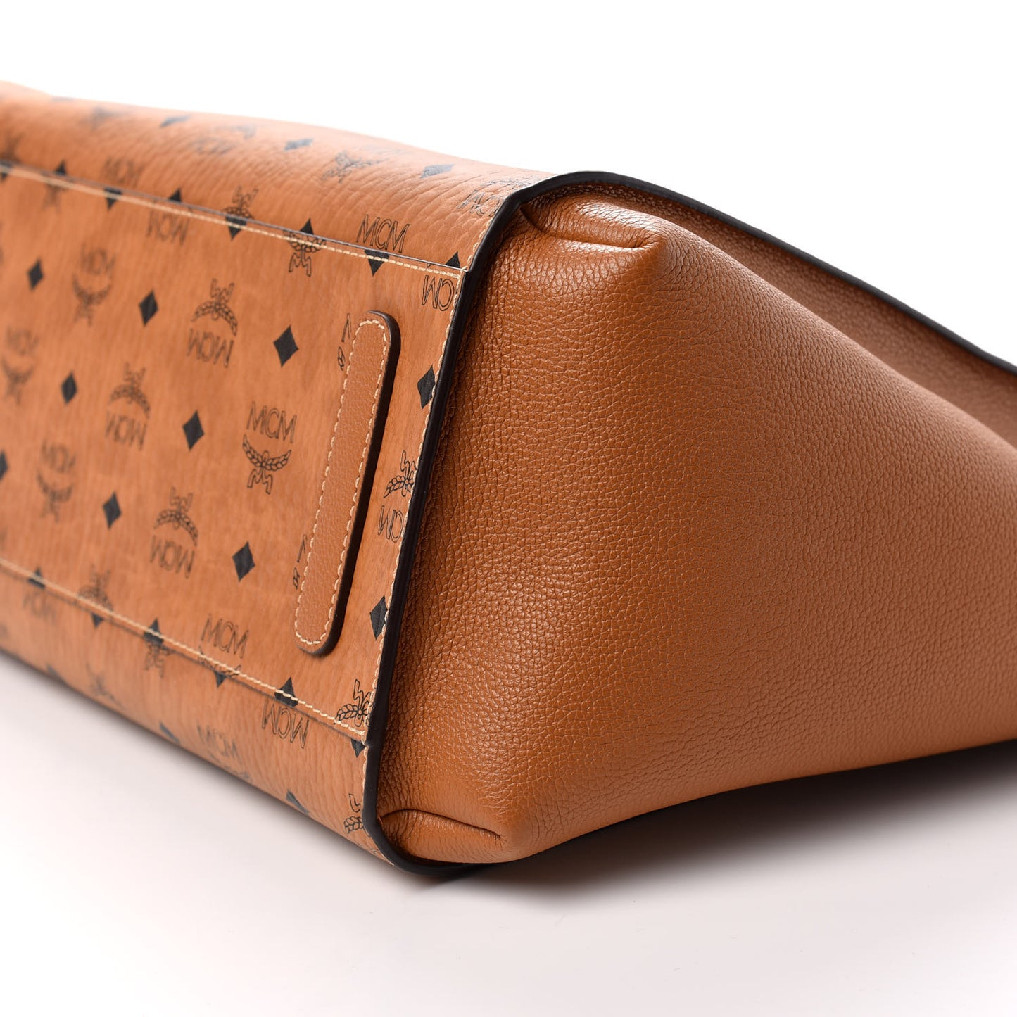 Visetos Large Luisa Shopper Tote Cognac