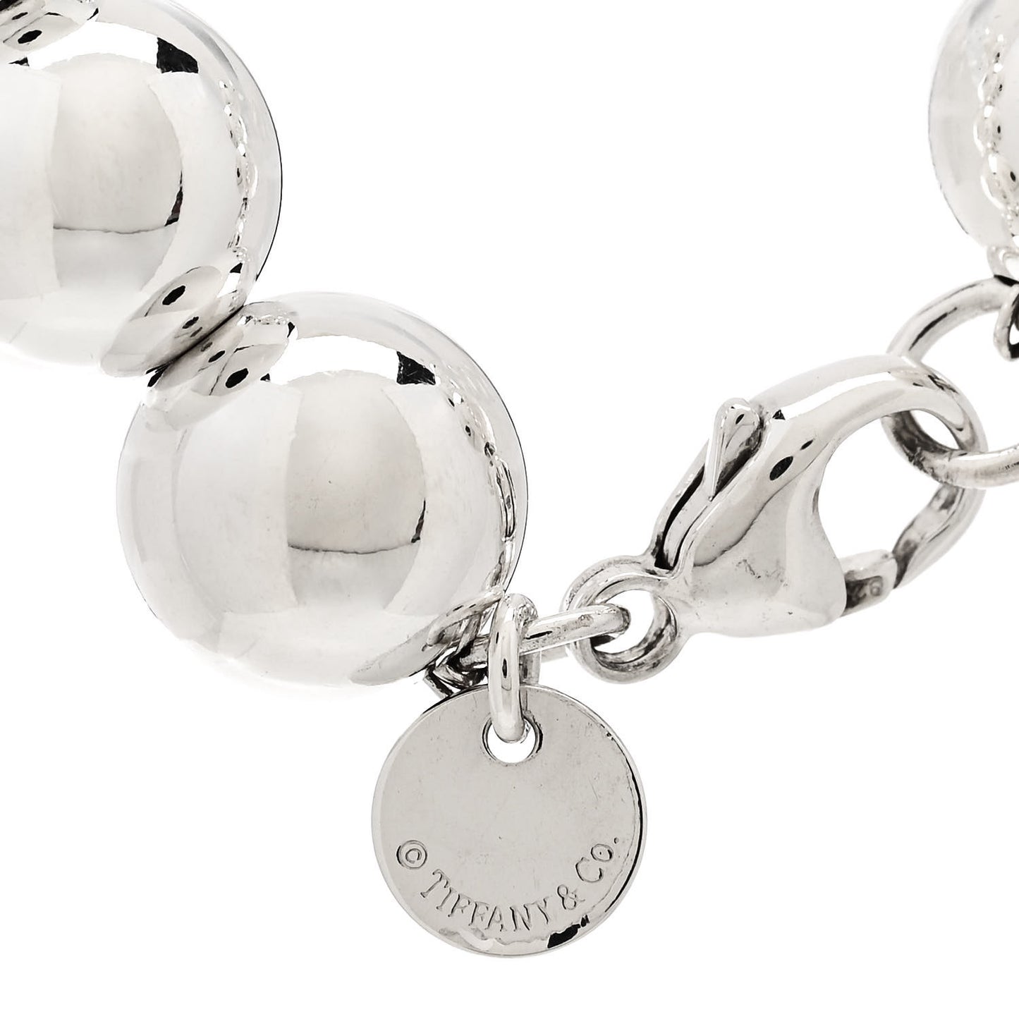 Sterling Silver 10mm HardWear Ball Bracelet