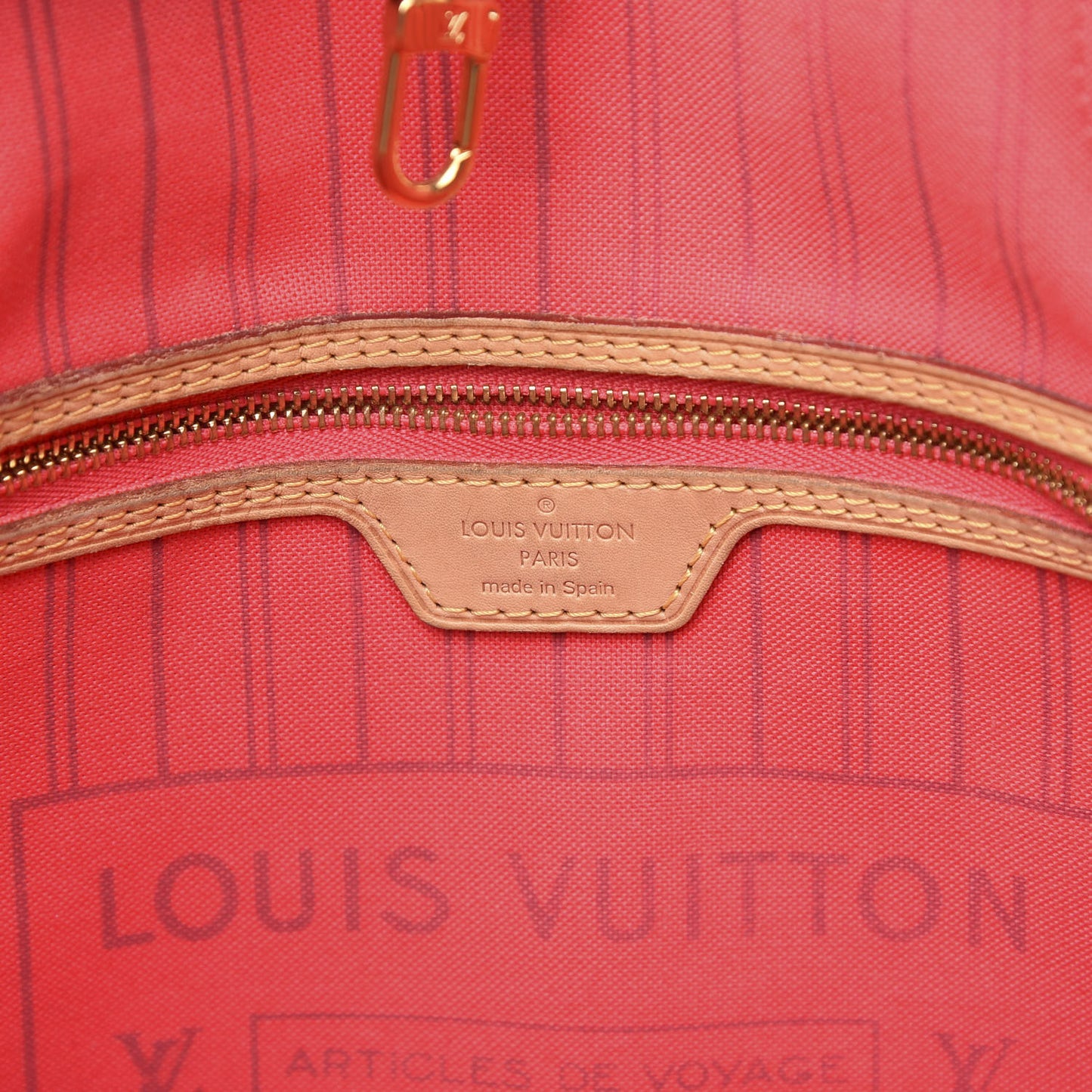 Monogram V Neverfull MM Grenade