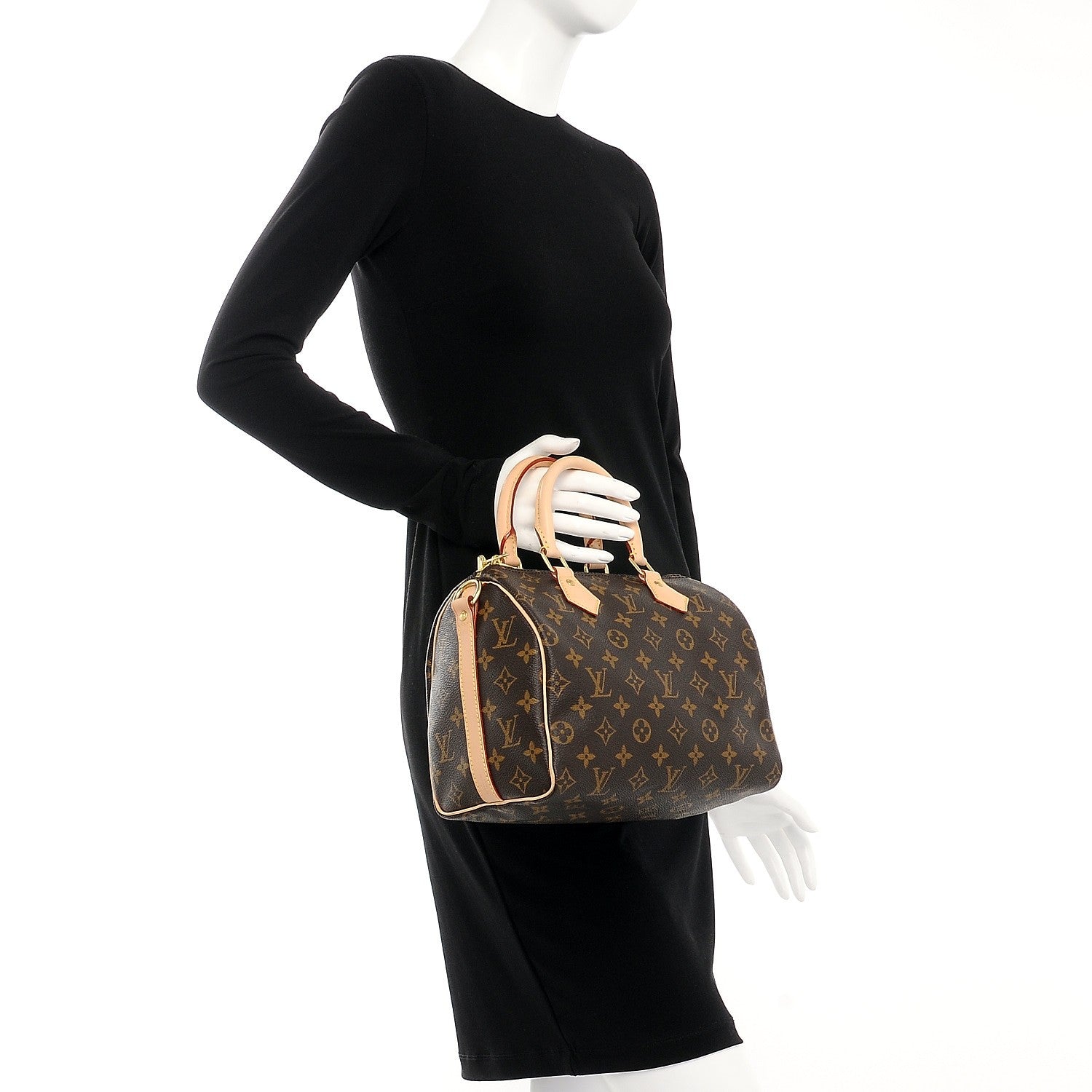 Louis Vuitton Monogram Speedy Bandouliere 25 3 of 9