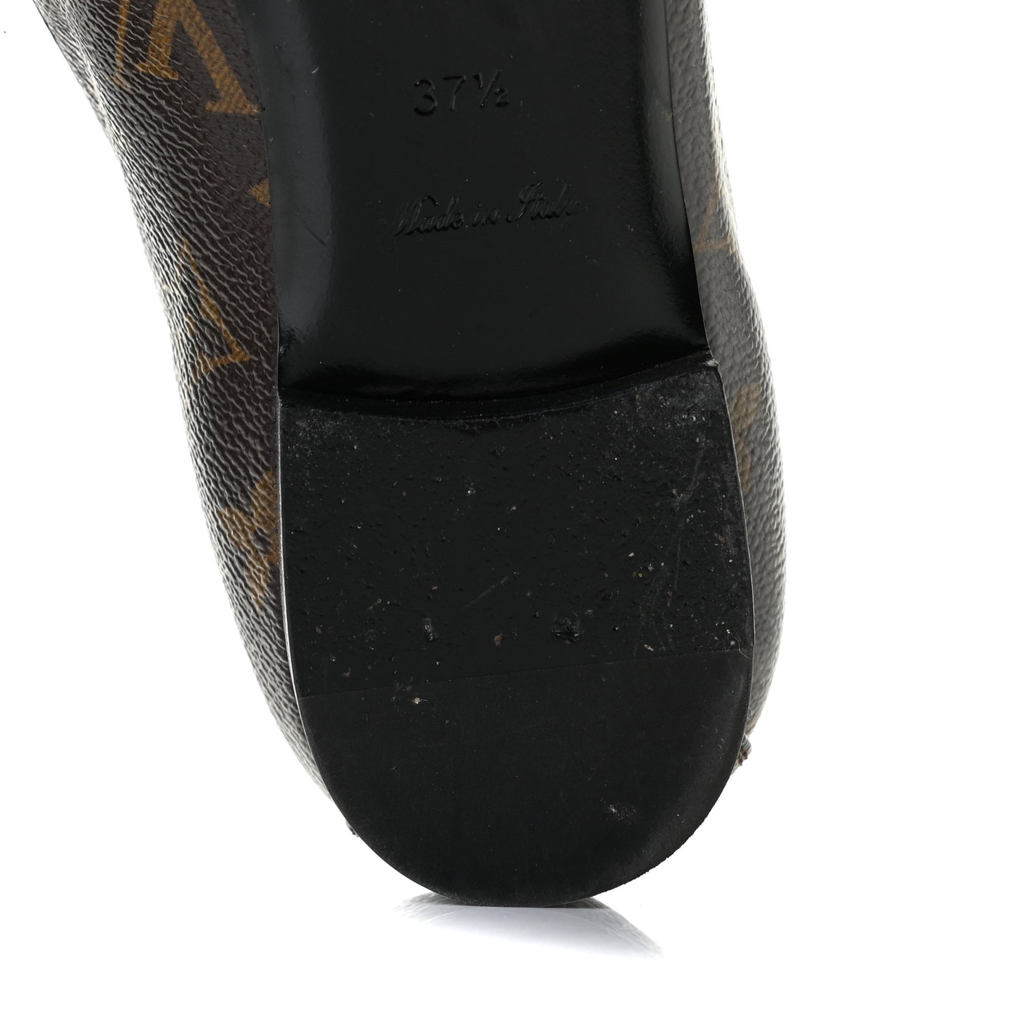 Monogram Upper Case Flat Loafer 37.5