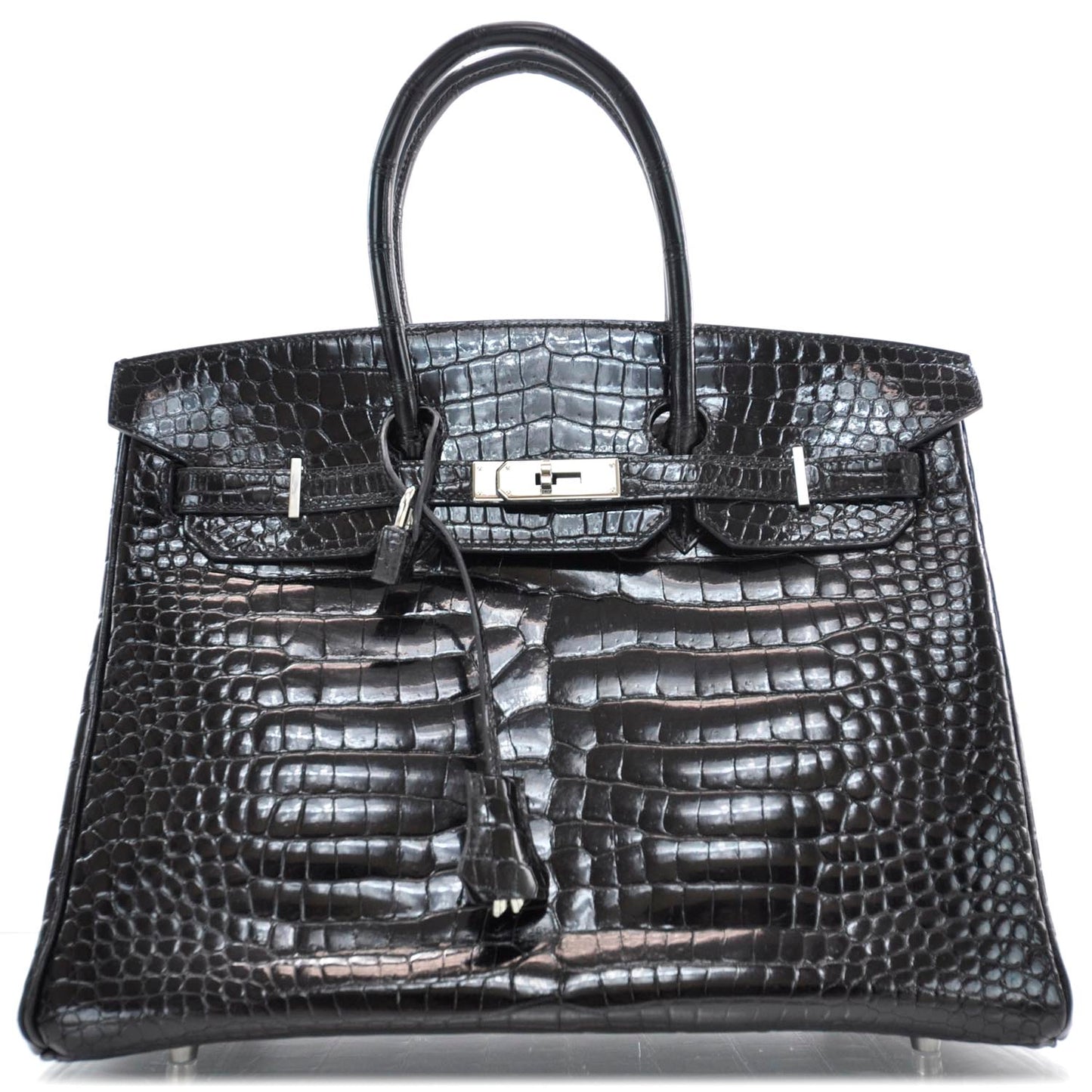 Niloticus Crocodile BIRKIN 35 Black