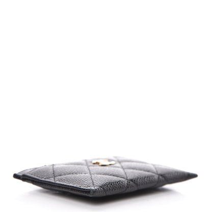 Chanel Caviar Quilted Card Holder Black 4 of 9