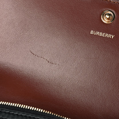 Burberry E-Canvas Icon Stripe Halton Continental Wallet Archive Beige 10 of 10