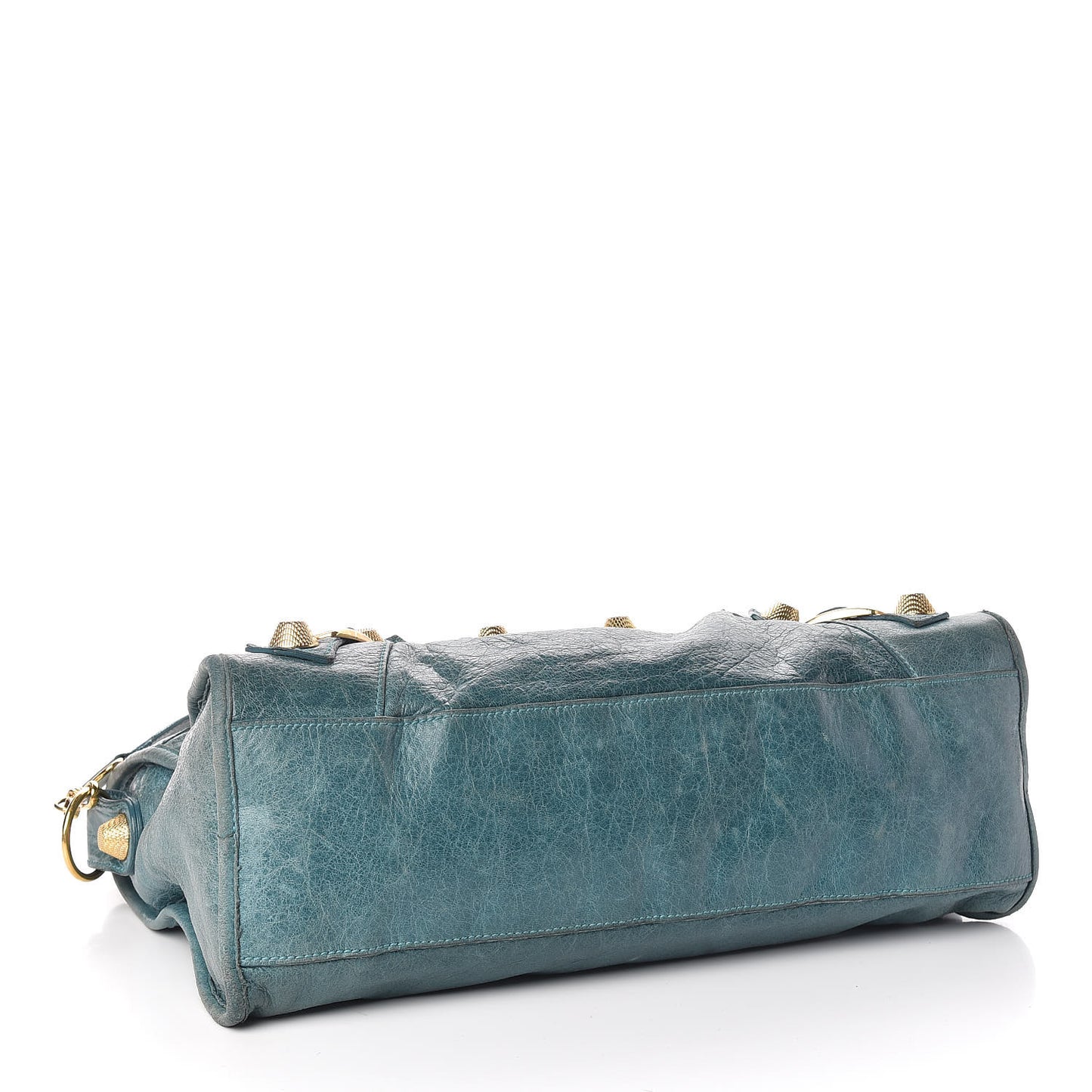 Agneau Giant 21 Gold Hardware City Aquamarine