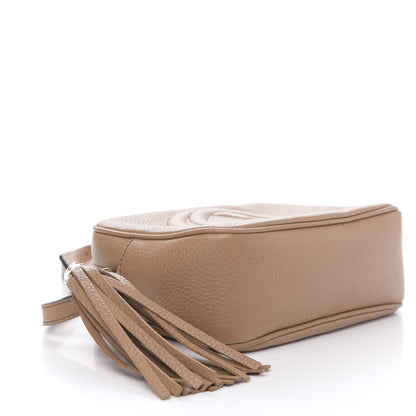 Gucci Pebbled Calfskin Small Soho Disco Bag Rose Beige 4 of 15