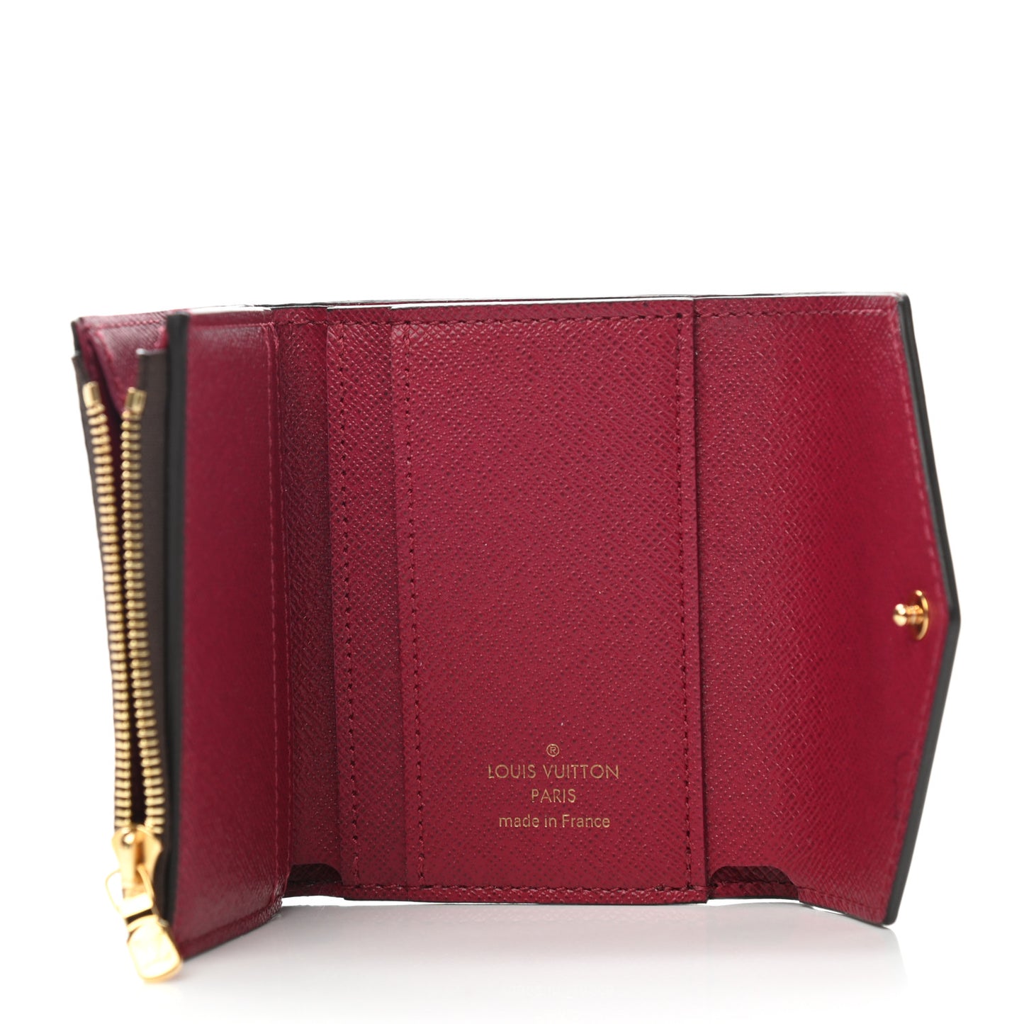 Monogram Zoe Wallet Fuchsia