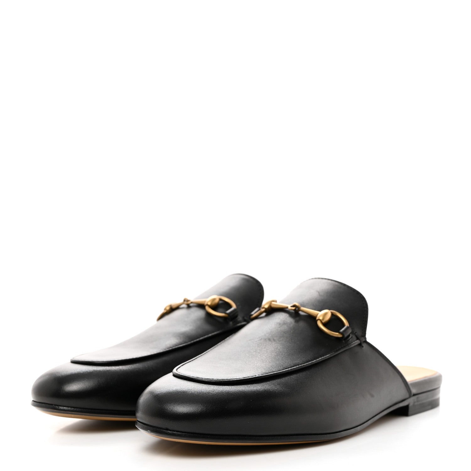 Gucci Calfskin Princetown Slippers 38 Black 3 of 9